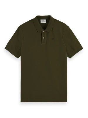 Scotch & Soda Koszulka polo w kolorze khaki rozmiar: XL