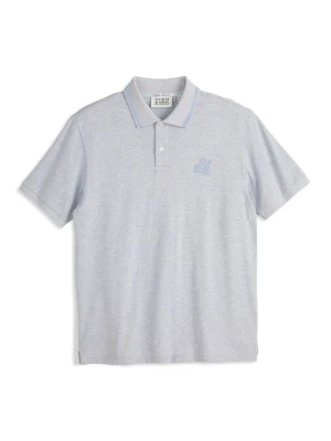 Scotch & Soda Koszulka polo w kolorze szarym rozmiar: L