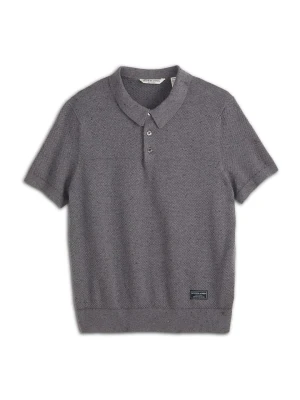 Scotch & Soda Koszulka polo w kolorze szarym rozmiar: S