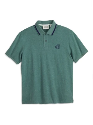 Scotch & Soda Koszulka polo w kolorze zielonym rozmiar: S