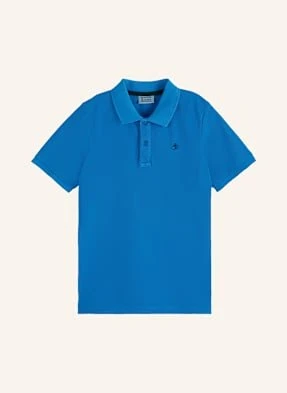 Scotch & Soda Koszulka Polo Z Piki blau