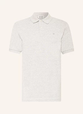 Scotch & Soda Koszulka Polo Z Piki grau