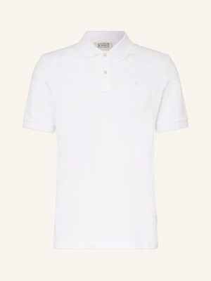 Scotch & Soda Koszulka Polo Z Piki weiss