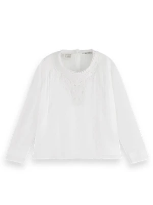 Scotch & Soda Koszulka w kolorze białym rozmiar: 176