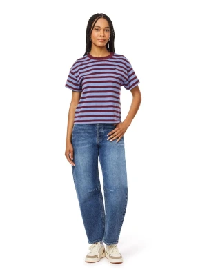 Scotch & Soda Koszulka w kolorze bordowo-błękitnym rozmiar: XL