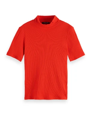 Scotch & Soda Koszulka w kolorze czerwonym rozmiar: XS
