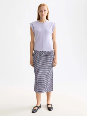 Scotch & Soda Koszulka w kolorze fioletowym rozmiar: S