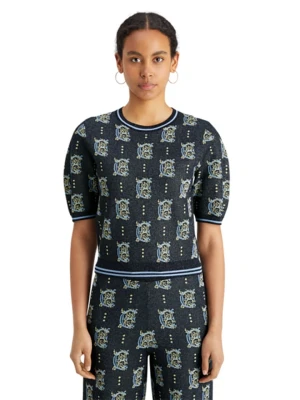 Scotch & Soda Koszulka w kolorze granatowym rozmiar: M