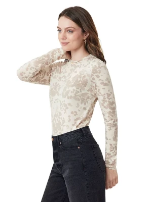 Scotch & Soda Koszulka w kolorze kremowo-beżowym rozmiar: M