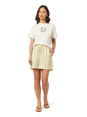 Scotch & Soda Koszulka w kolorze kremowym rozmiar: XL