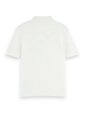Scotch & Soda Koszulka w kolorze kremowym rozmiar: L