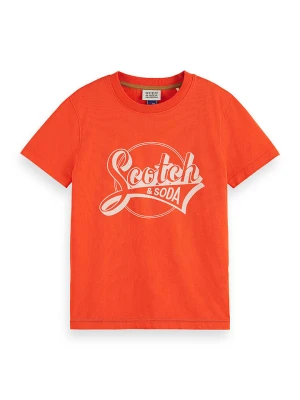 Scotch & Soda Koszulka w kolorze pomarańczowym rozmiar: 152