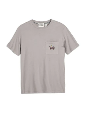 Scotch & Soda Koszulka w kolorze szarym rozmiar: S
