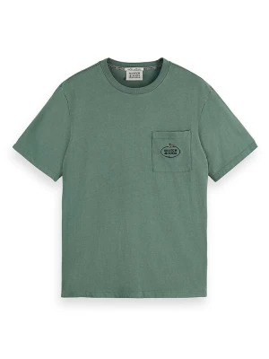 Scotch & Soda Koszulka w kolorze zielonym rozmiar: M