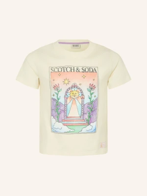 Scotch & Soda Koszulka weiss biały