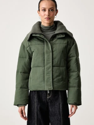 Scotch & Soda krótka kurtka damska zielony