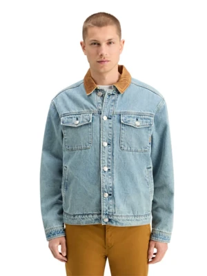 Scotch & Soda Kurtka dżinsowa w kolorze błękitnym rozmiar: XL