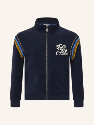 Scotch & Soda Kurtka Frotte blau