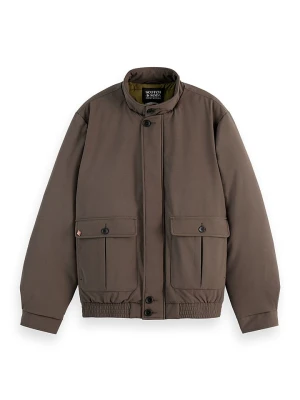 Scotch & Soda Kurtka przejściowa w kolorze ciemnobrązowym rozmiar: XL