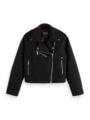 Scotch & Soda Kurtka przejściowa w kolorze czarnym rozmiar: M