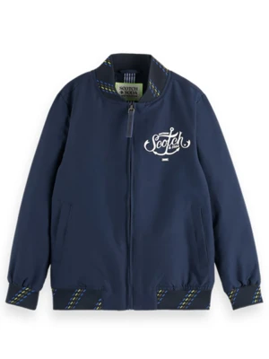 Scotch & Soda Kurtka w kolorze granatowym rozmiar: 140