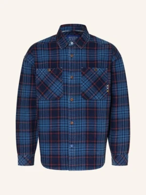 Scotch & Soda Luźna Koszula Wierzchnia Dżinsowa blau