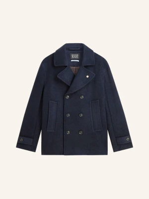Scotch & Soda Płaszcz Bosmański blau GRANATOWY