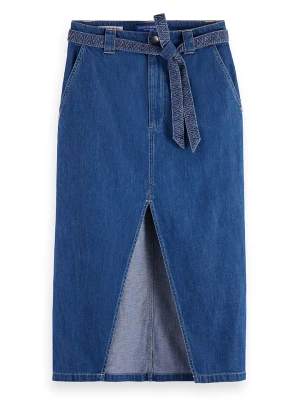 Scotch & Soda Spódnica dżinsowa w kolorze niebieskim rozmiar: XL