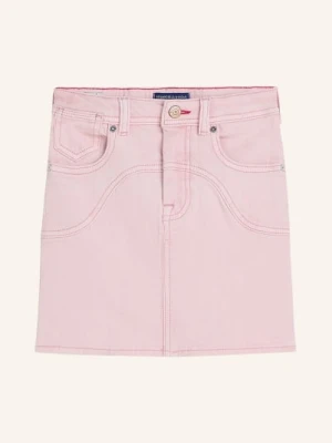 Scotch & Soda Spódnica Jeansowa pink