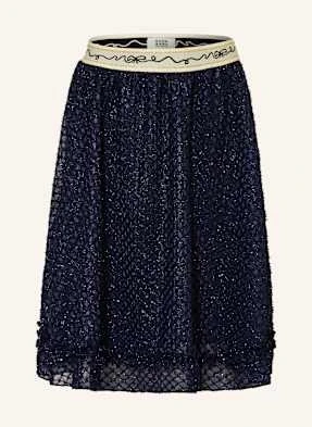 Scotch & Soda Spódnica Z Siateczki blau