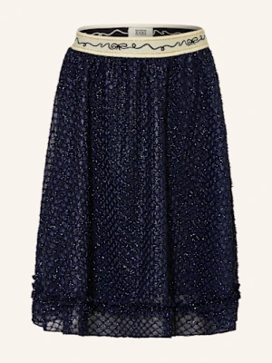 Scotch & Soda Spódnica Z Siateczki blau