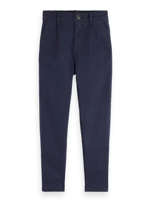 Scotch & Soda Spodnie chino w kolorze granatowym rozmiar: 164