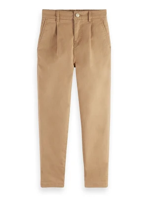 Scotch & Soda Spodnie chino w kolorze jasnobrązowym rozmiar: 176