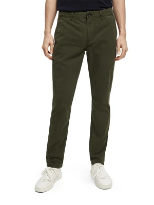 Scotch & Soda Spodnie chino w kolorze khaki rozmiar: W36/L30