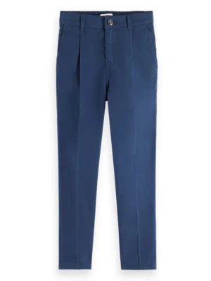 Scotch & Soda Spodnie chino w kolorze niebieskim rozmiar: 128