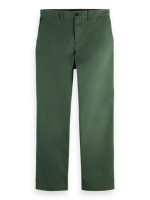 Scotch & Soda Spodnie chino w kolorze zielonym rozmiar: W33/L32