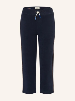 Scotch & Soda Spodnie Frotte Z Paskami Z Galonu blau