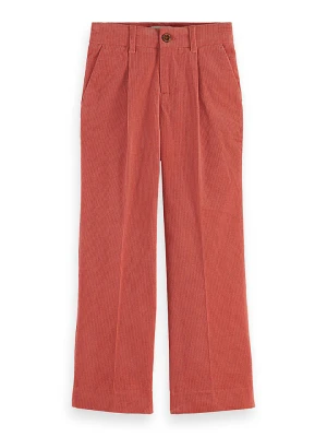 Scotch & Soda Spodnie sztruksowe w kolorze koralowym rozmiar: 152
