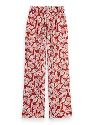 Scotch & Soda Spodnie w kolorze czerwonym rozmiar: S/L32