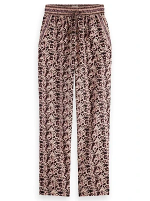 Scotch & Soda Spodnie w kolorze jasnoróżowo-czarnym rozmiar: XL