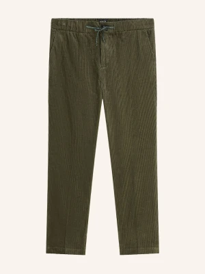 Scotch & Soda Spodnie Z Sztruksu O Kroju Slim Fit gruen CIEMNOZIELONY