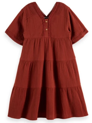 Scotch & Soda Sukienka w kolorze bordowym rozmiar: 152
