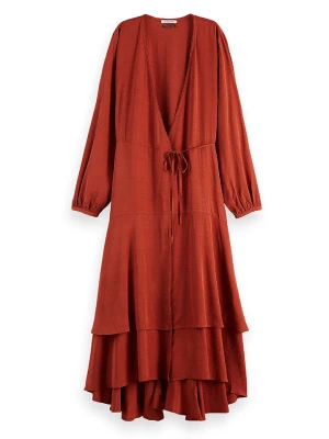 Scotch & Soda Sukienka w kolorze czerwonobrązowym rozmiar: 36