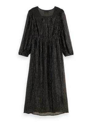 Scotch & Soda Sukienka w kolorze złoto-czarnym rozmiar: 36