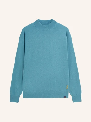 Scotch & Soda Sweter blau TURKUSOWY