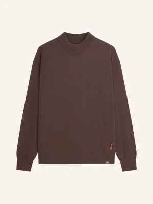 Scotch & Soda Sweter braun CIEMNOBRĄZOWY