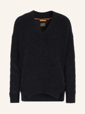 Scotch & Soda Sweter Oversize blau