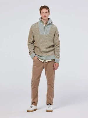 Scotch & Soda Sweter w kolorze beżowo-szarym rozmiar: XXL