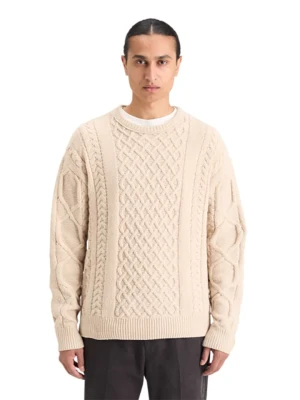 Scotch & Soda Sweter w kolorze beżowym rozmiar: M