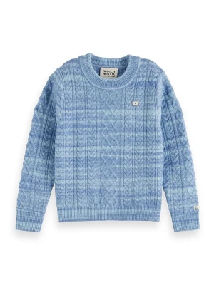 Scotch & Soda Sweter w kolorze błękitnym rozmiar: 176